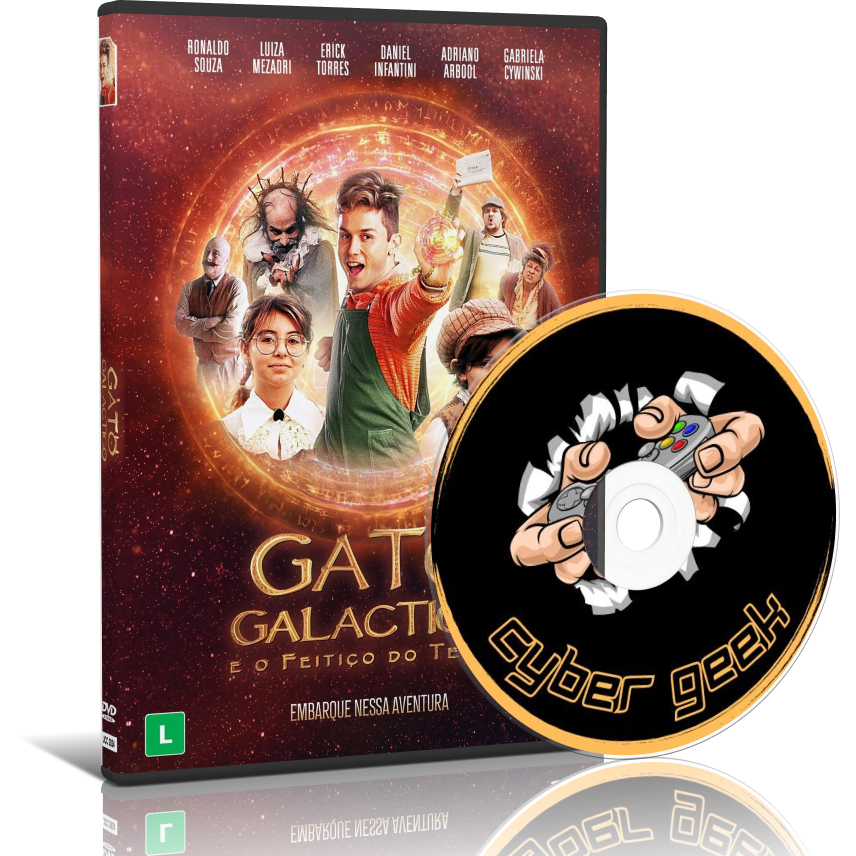 FILME - GATO GALACTICO E O FEITIÇO DO TEMPO (DVD AUTORADO)