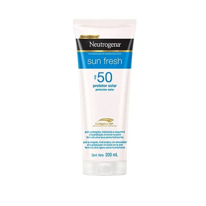 Protetor Solar Corporal Neutrogena FPS 50 - Sun Fresh 200ml