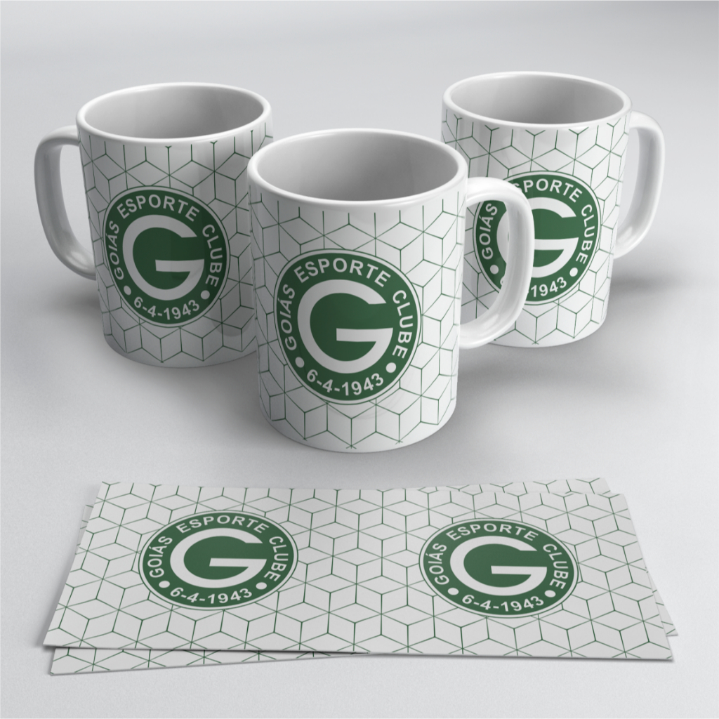 Caneca Personalizada Futebol Time Goias Simbolos