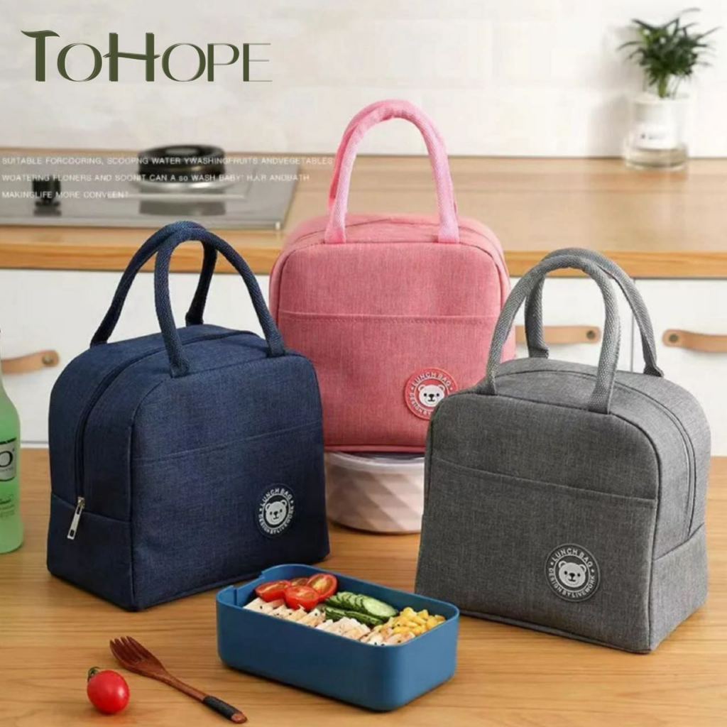 Bolsa Térmica Portátil Marmita Viagem Necessaire Lancheira Térmica Infantil TOP