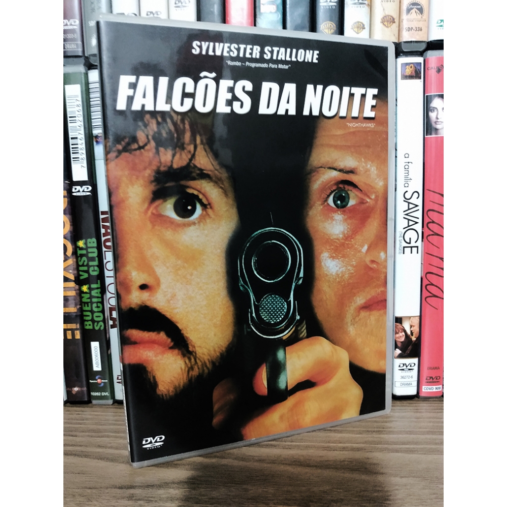 Falcões da Noite DVD original usado em perfeito estado Sylvester Stallone Rutger Hauer Billy Dee Williams