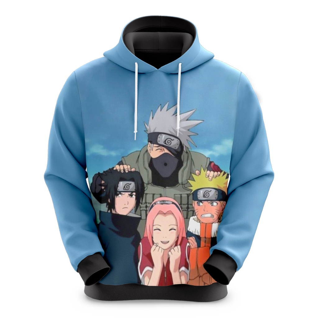 Blusa de Moletom Sublimado Adulto Anime Sensei Time 7 Lançamento