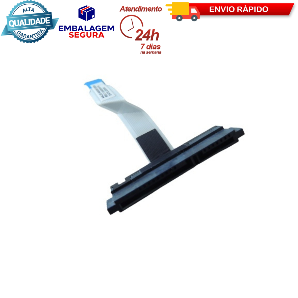 Cabo SATA HDD Notebook Dell Insprion 14 e 15 5558 5555 5559 3558 3559 NBX0001QE00