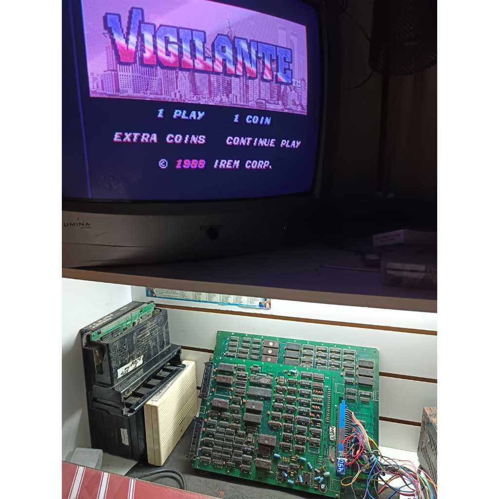 Placa Fliperama Vigilante Bootleg Irem