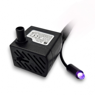 Motor Bomba Submersa Bivolt 180L/h Fonte Aquário Luz Led Individual Colorida em Oferta na Shopee