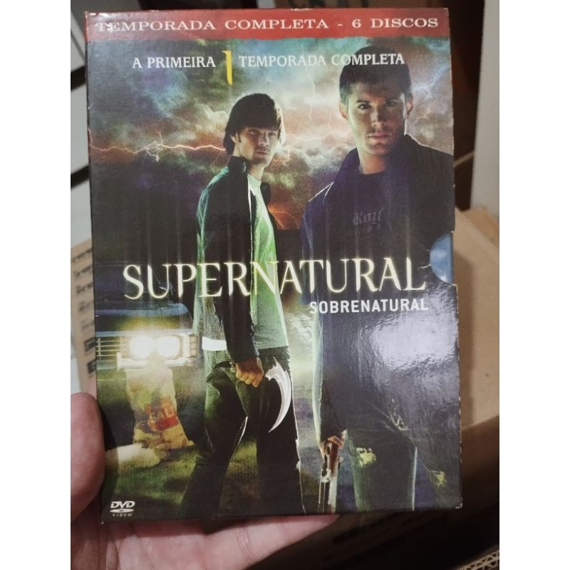 Box DVD Supernatural (cada temporada)