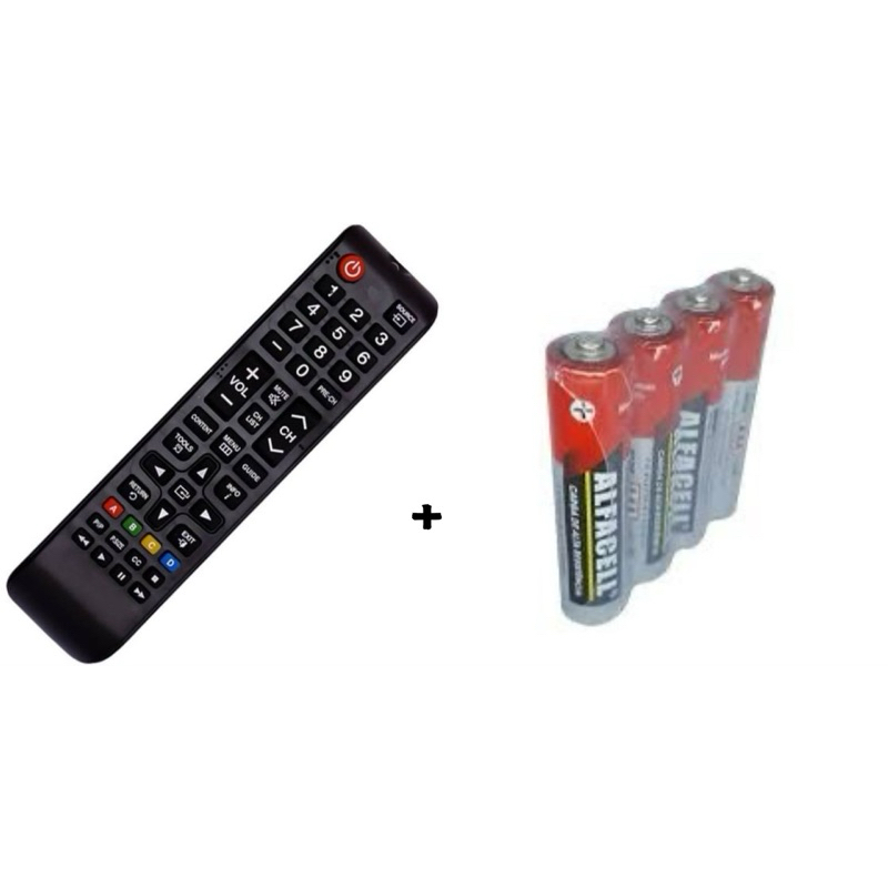 Controle Remoto Universal P/ Tv Samsung Lcd Led Modelo 8197 promoção com 4 pilhas (8197)