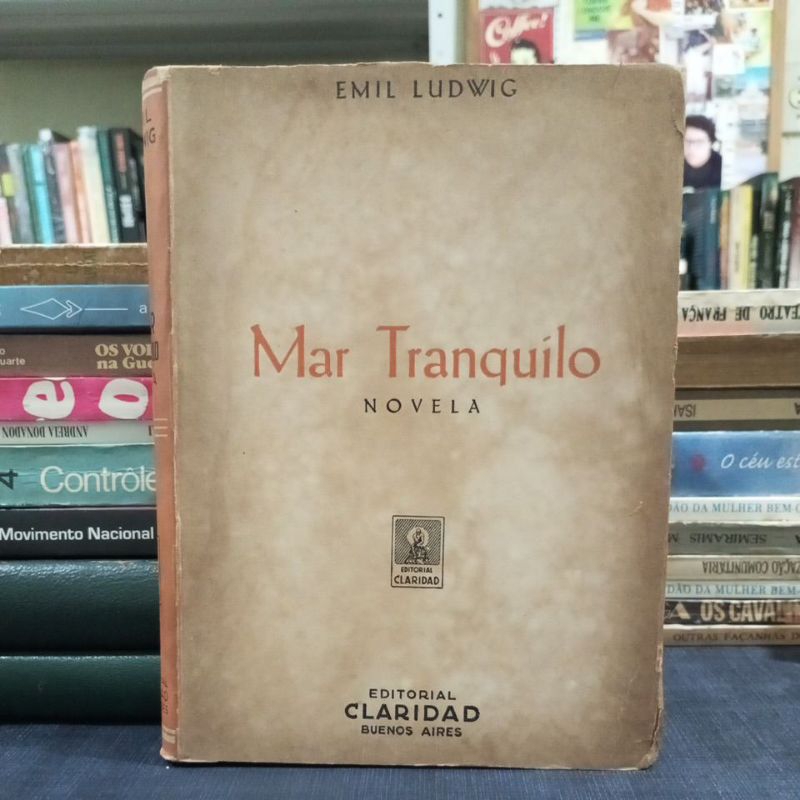 Livro Mar Tranquilo (Novela) - Emil Ludwig