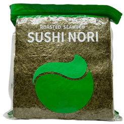 Alga Marinha Nori Sushi Temaki Green Verde Temaki 50 Folhas Crocante Importada Embalagem Ziplock