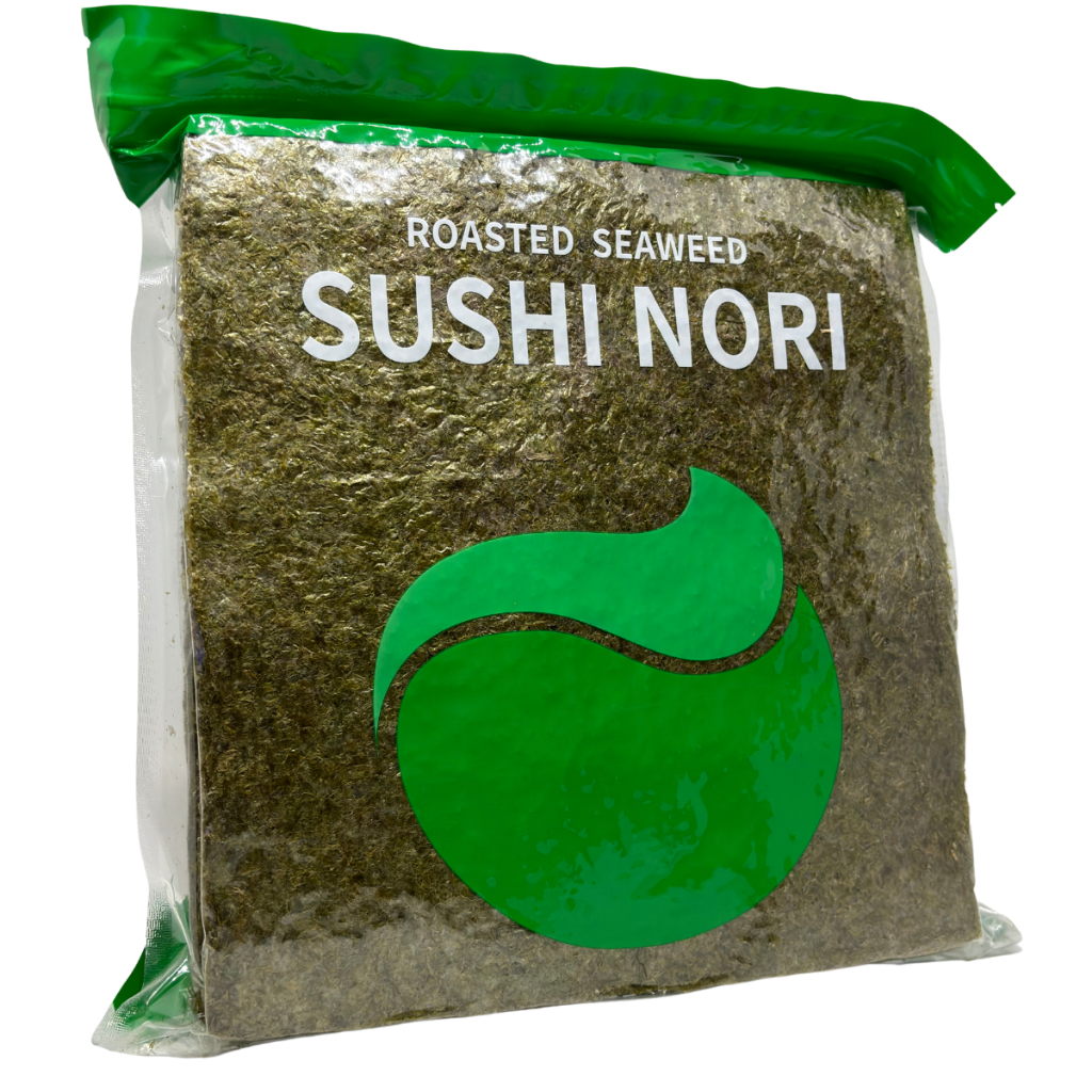 Alga Marinha Nori Sushi Temaki Green Verde Temaki 50 Folhas Crocante Importada Embalagem Ziplock — imagem 2 de 2