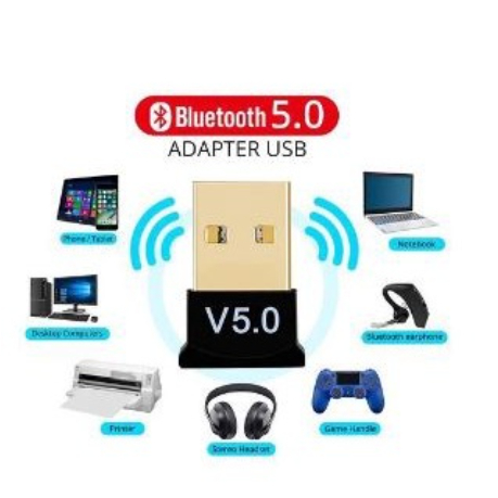 Adaptador E Receptor USB Bluetooth 5.0 Plug usb Transmissor de audio para Notebook