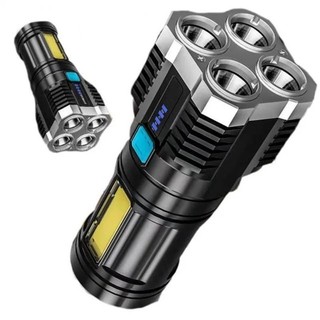 Lanterna Tatica Recarregavel Mais Forte Do Mundo Sitio Led UNIDADE OU KIT