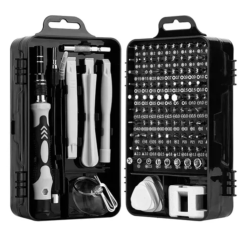 Kit Ferramentas 115 Peças Jogo Mini Chaves Precisão Multiuso Celular Notebook Tablet em Oferta na Shopee