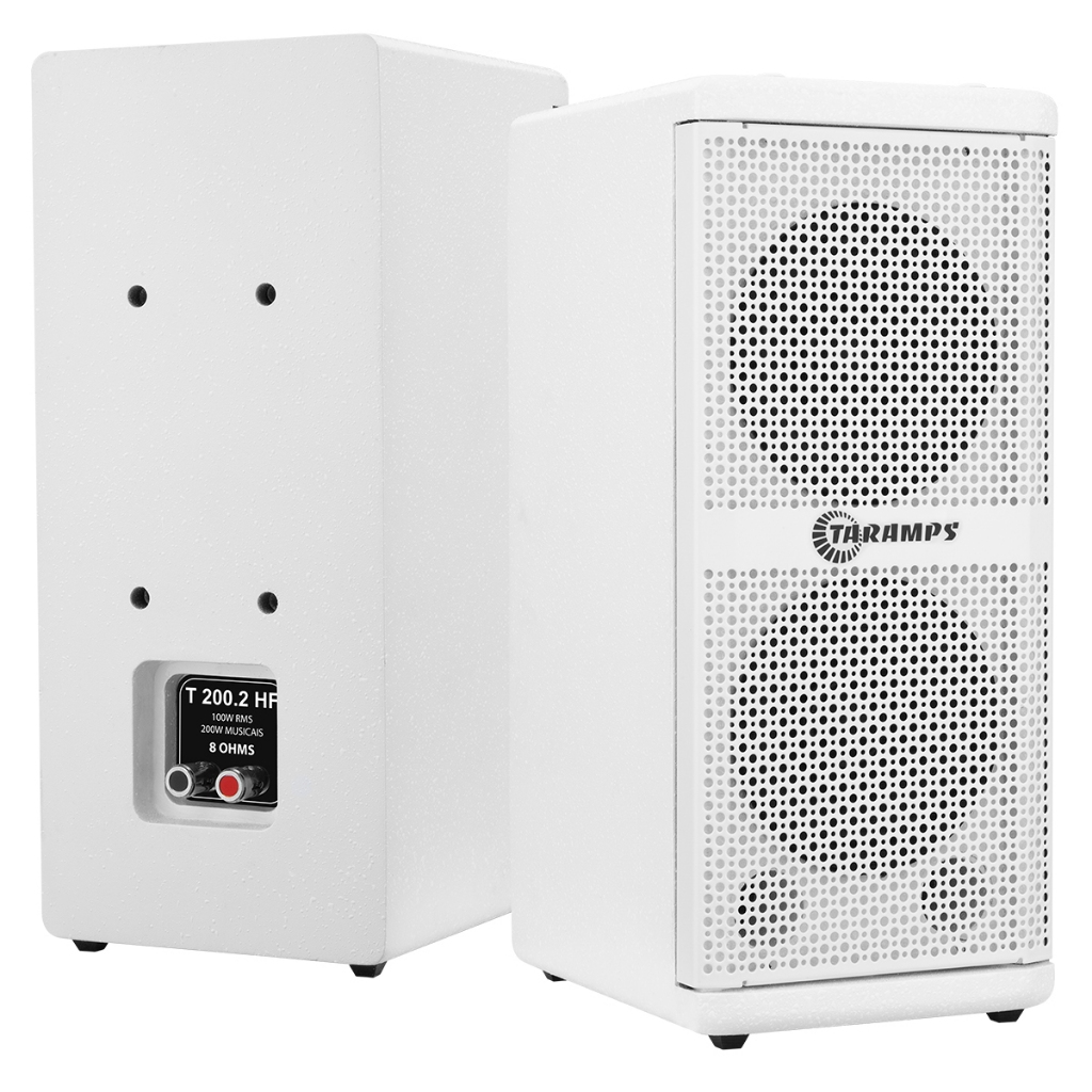 Caixa De Som Acústica Taramps Passivo Branco 100w Ambiente em Oferta na Shopee