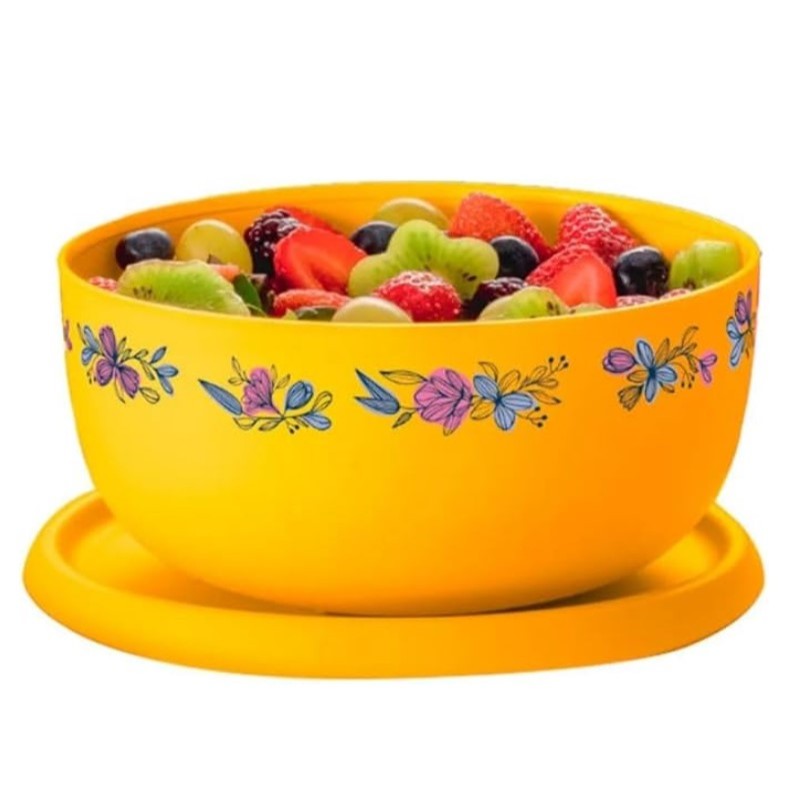 TUPPERWARE TUPPER TIGELA TOQUE MÁGICO HIBISCUS 4,3 litros