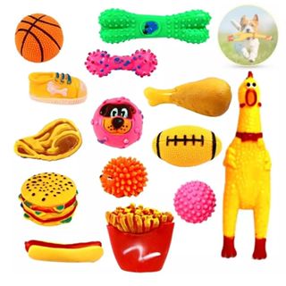 kit 5 Brinquedo mordedores Para Caes ant estress Filhote Cachorro Pet Mordedor em Oferta na Shopee