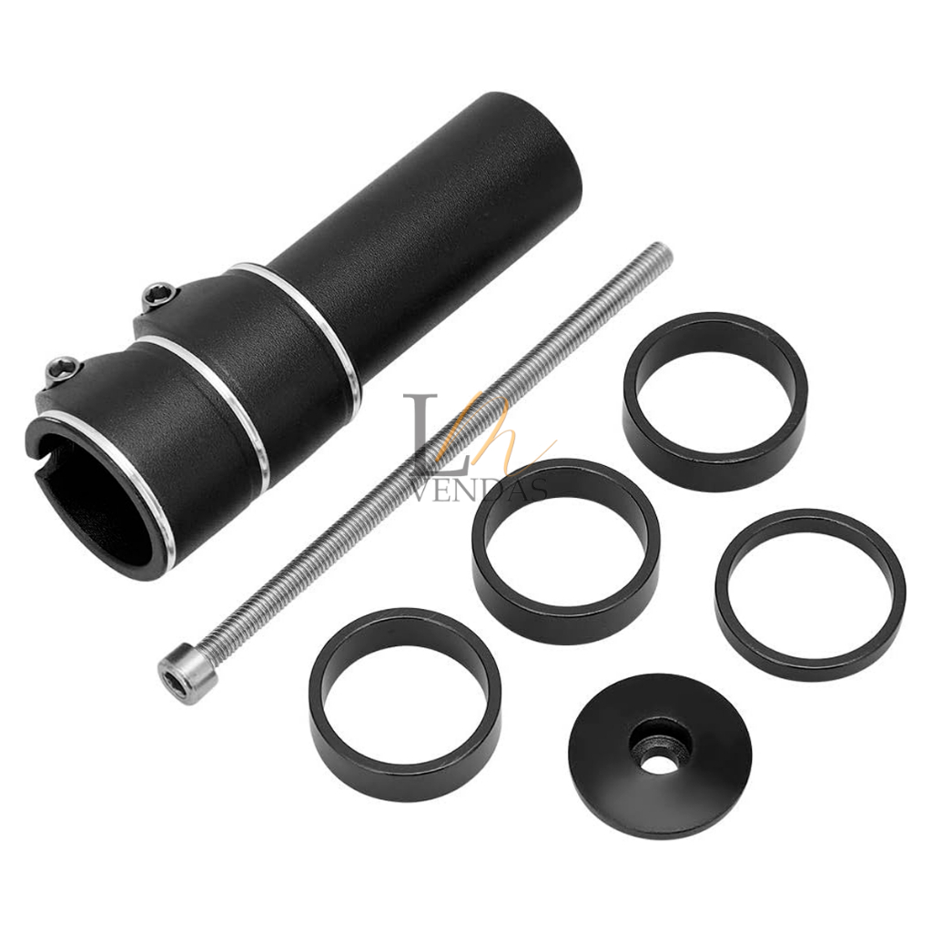 Extensor Prolongador Alongador De Mesa Para Guidão Bike Bicicleta Em Liga De Alumínio Acessórios Elevação Haste
