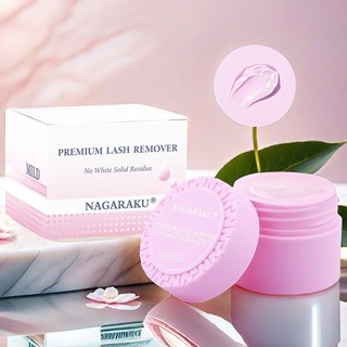 Removedor Premium lash Nagaraku 12ml Rosa Remoção Rápida sem Arder