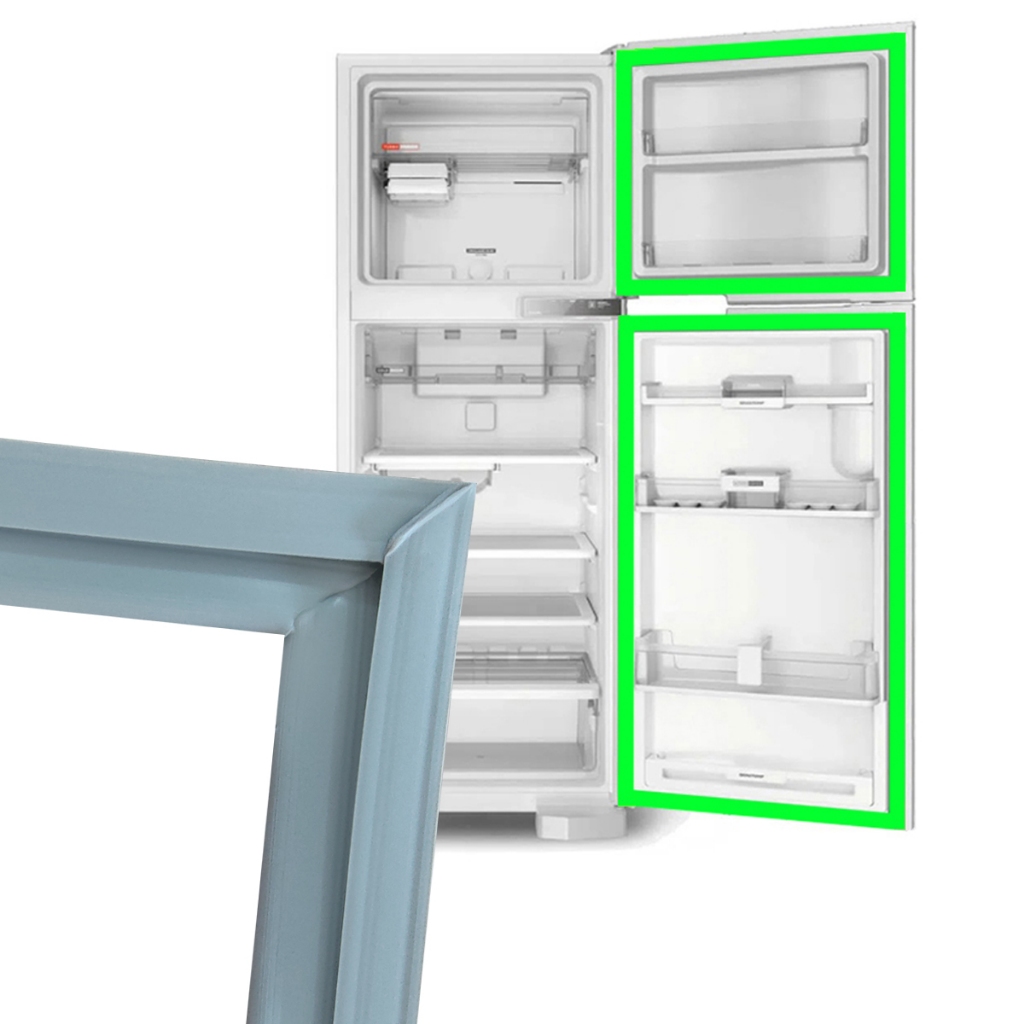 Kit Vedação Para Cce Dako Modelo Redk40 Porta Inferior E Freezer