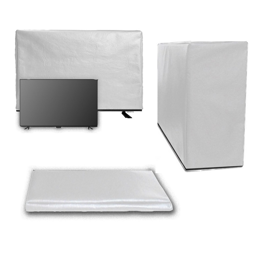 Kit 3 capas para PC  Teclado CPU e Monitor 24 Polegadas Branca
