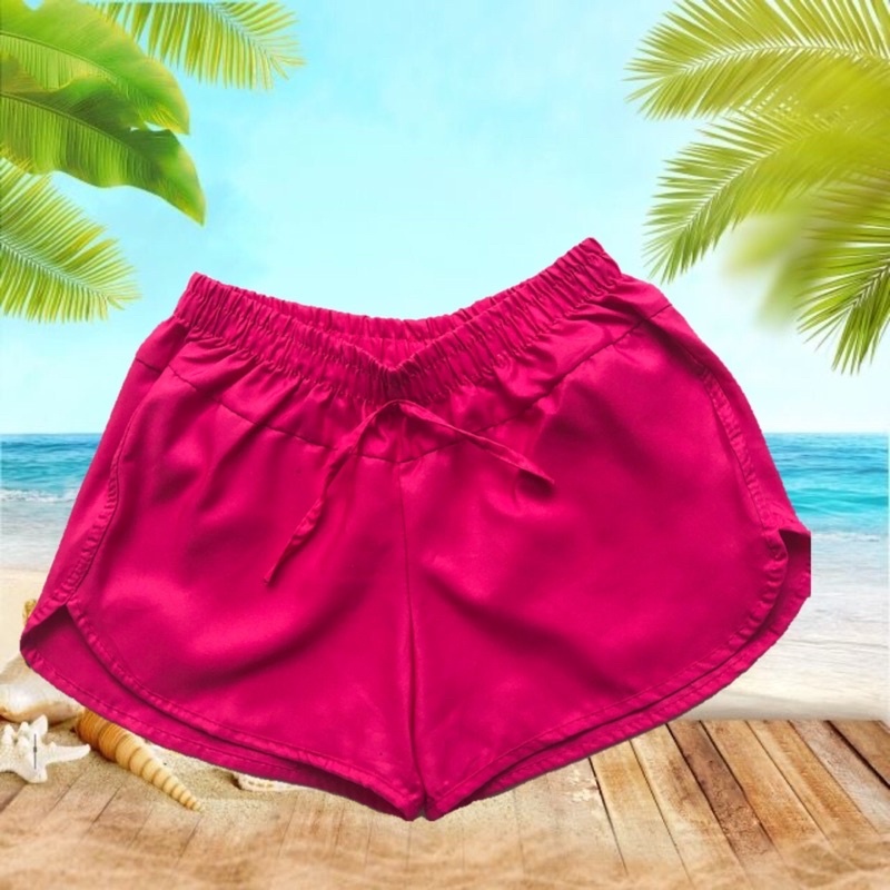 Short Tactel Feminino Shortinho Para Academia Saída de Praia Moda Verão Canga Bermuda Feminina em Oferta na Shopee