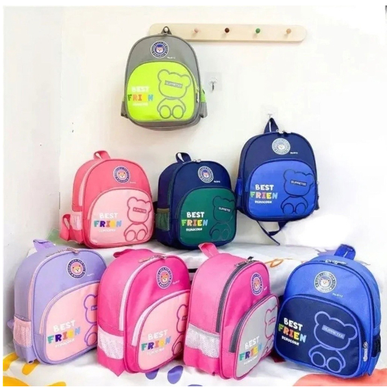 Mochila Escolar Infantil Ajustável Com Desenho de Animal em Oferta na Shopee