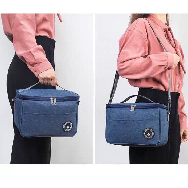 Bolsa Térmica Grande Feiminina Masculina Para Marmitas E Passeio em Oferta na Shopee