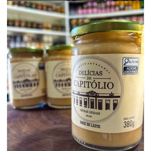 Doce de Leite Delicias de Capitolio Somente 2 Ingredientes