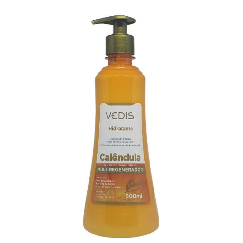 Creme Hidratante Com Calêndula 500ml - Vedis