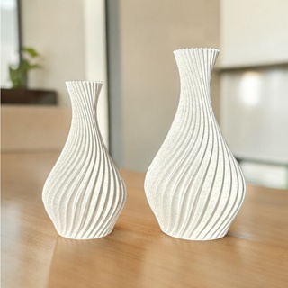 Kit 2 Vasos Decorativos em Espiral  - Varias Cores em Oferta na Shopee