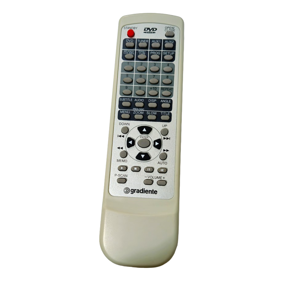 CONTROLE REMOTO PARA HOME THEATER GRADIENTE HTS-521