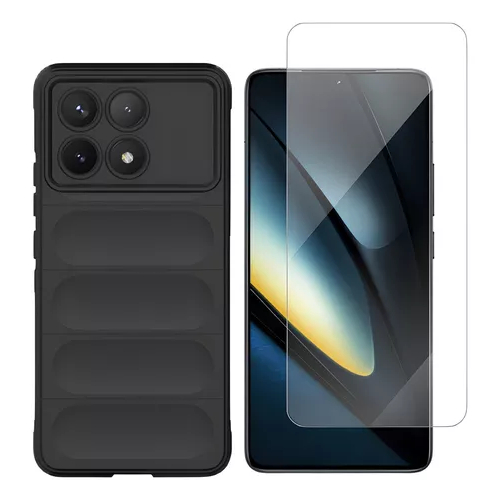 Capa Capinha Premium Para Xiaomi Poco F6 Pro + Pelicula Hydrogel