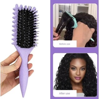 Escova Finalizadora Para Cabelos Ondulados e Cacheados. em Oferta na Shopee