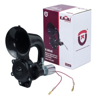 Buzina A Ar Para Caminhão Mb Scania Axor Atego S4 S5 S6 Iveco Stralis 12V 24V Eletropneumática em Oferta na Shopee