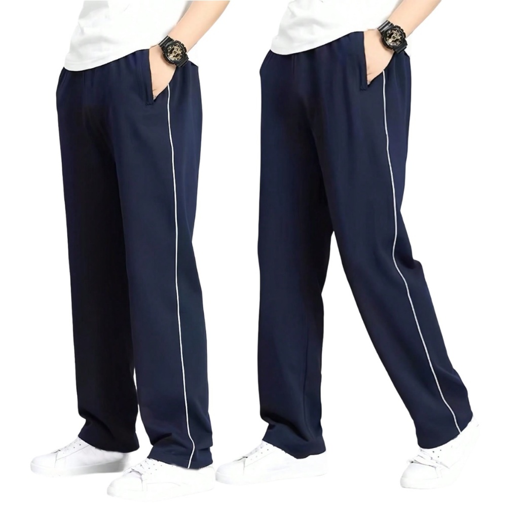 Kit 3 Calça Masculina Tactel Lisa