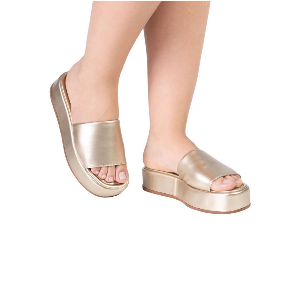 Tamanco Feminino Sandália Flatform Chinelo Confortável
