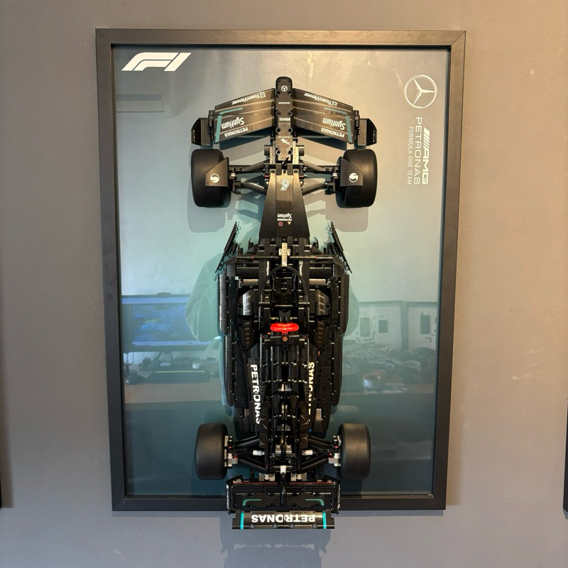 Poster para Quadro Lego Mercedes w14 - 50x70cm