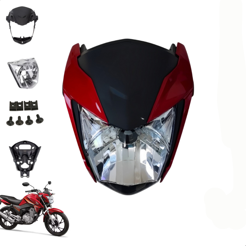 Frente Completa Modelo Para Titan 160 2024 em Oferta na Shopee