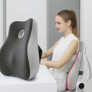 encosto de cadeira macio lombar ergonômico ortopéidco gamer home office escritório mega co...