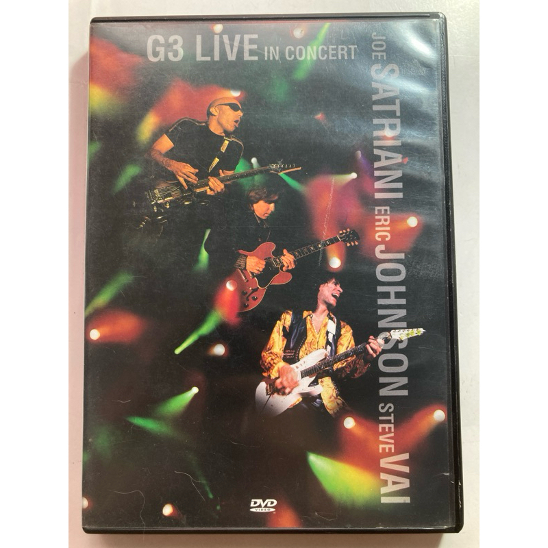 DVD: G3 Live in Concert- Joe Satriani, Eric Johnson and Steve Val