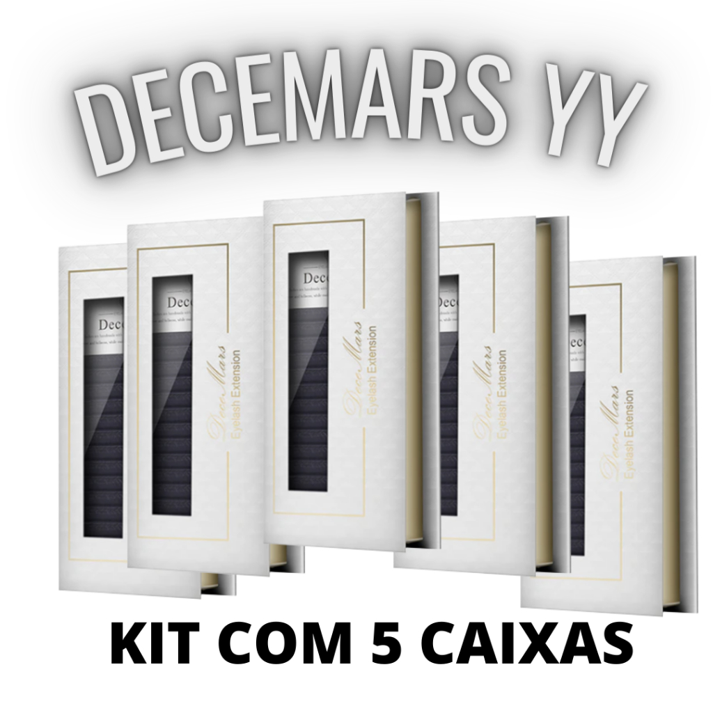 kit com 3 e 5 caixas fio Y DECEMARS YY  volume brasileiro