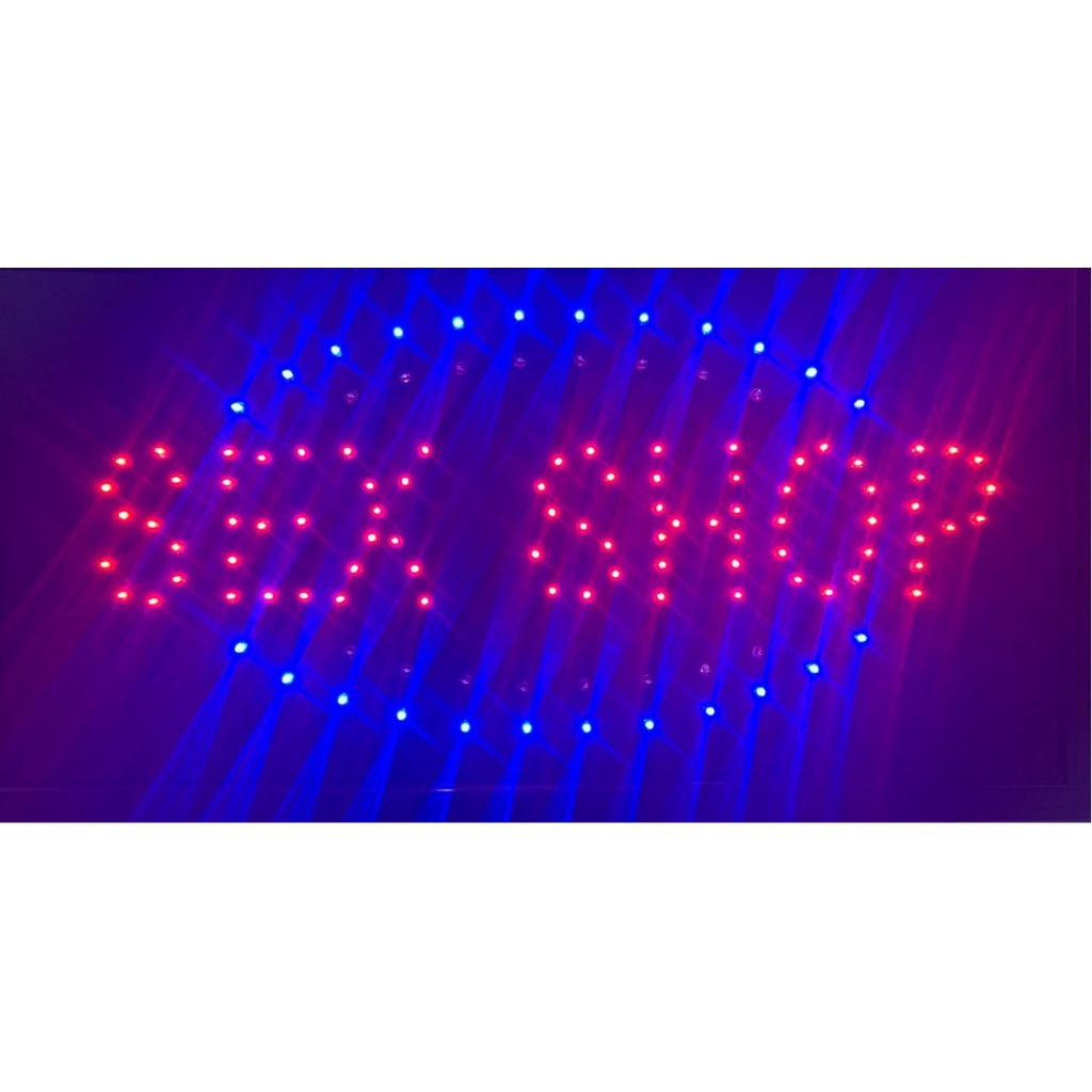 Painel De Led Letreiro Luminoso Placa Sex Shop 110V ou 220V