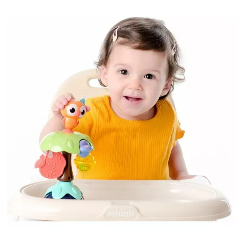 Brinquedo Para Bebê Cadeirão Corujinha - Pimpolho