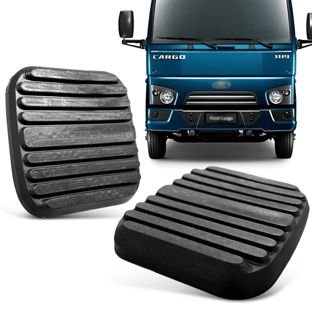 Par Capa Pedaleira Freio Embreagem Cargo Panda 2010 11 12 13 14 15 16 17 18 2019