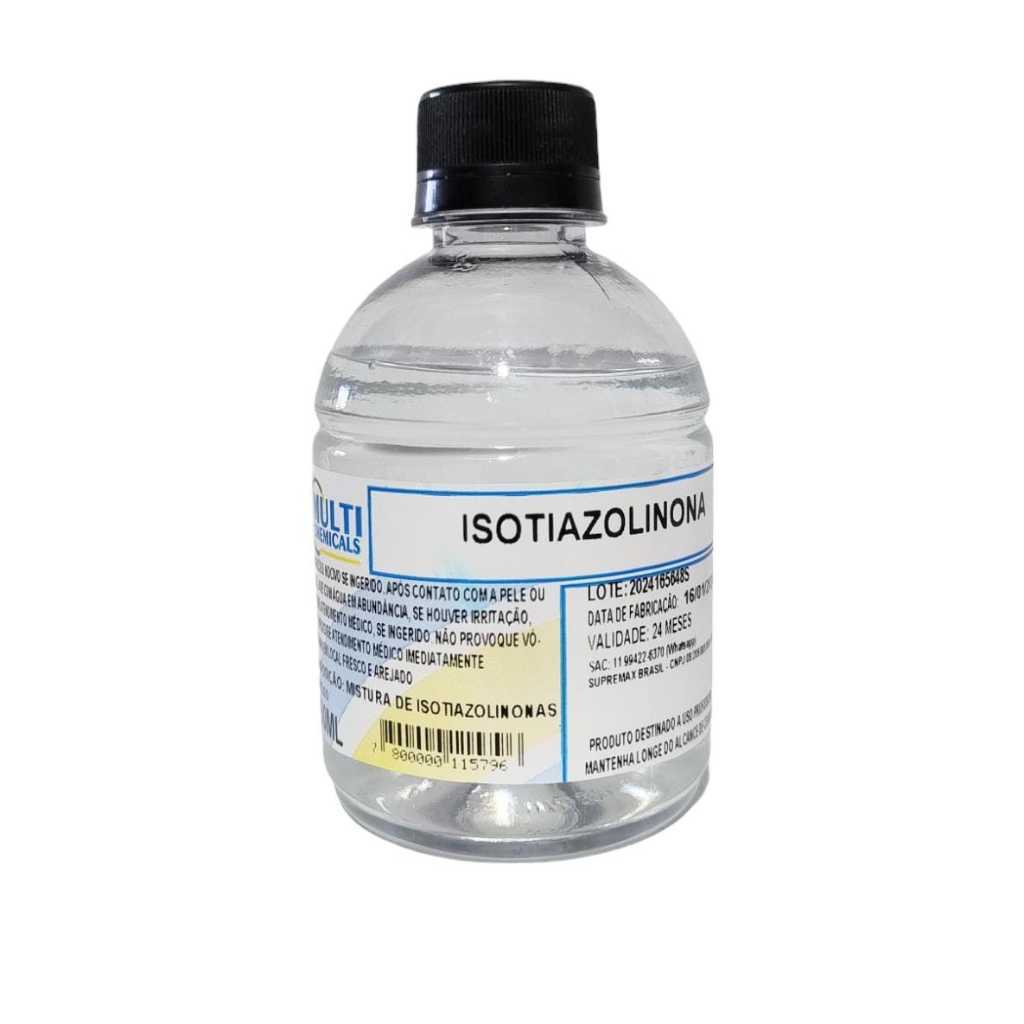 Isotiazolinona - 250ML - conservante - cosméticos - limpeza