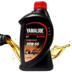 Óleo Yamalube 20w50 Mineral 4 Tempos 1 Litro
