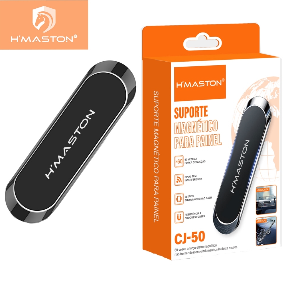 H'maston CJ-50 Suporte Celular Carro Veicular Magnético Para Universal