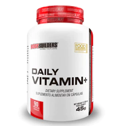 Multivitamínico Daily Vitamin+ 90 Cápsulas - Fortalecimento da Imunidade - Bodybuilders