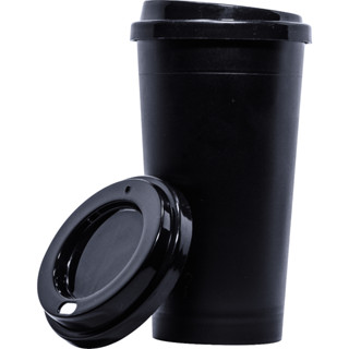 100 Copos 400ml de Café com Tampa Bucks Kit Liso Sem Personalização em Oferta na Shopee
