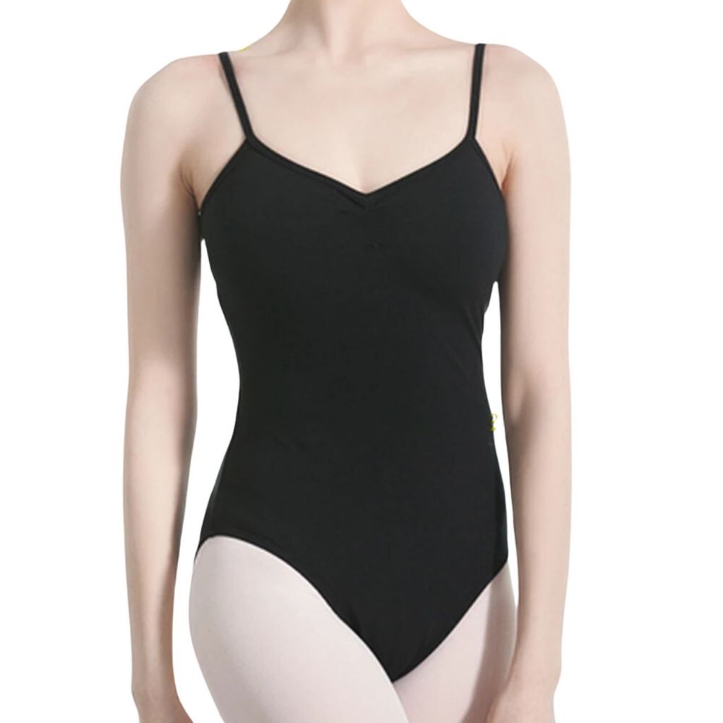 Collant de Alcinha para ballet collant de alcinha bailarina cor preto Adulto